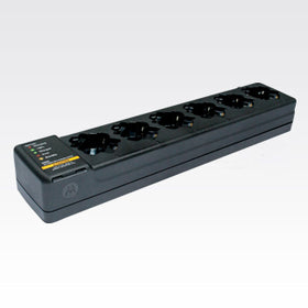 Motorola Multi-Unit Charger PMLN7101A - Six-Pocket, US Plug, for SL300/3500, SLN1000 Radios