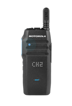 Motorola WAVE Two-Way Radio TLK100 HK2112A - 4G LTE, Expandable 8-Channel with GPS, Free with Contract, Nationwide Service