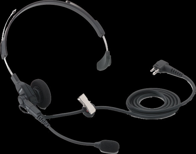 Motorola Mag-One Headset PMLN4445A - Ultra Lightweight with PTT, 2-pin Connector