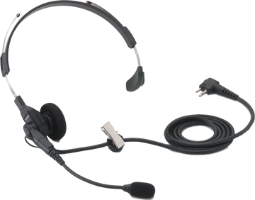 Motorola Mag-One Headset PMLN4445A - Ultra Lightweight with PTT, 2-pin Connector