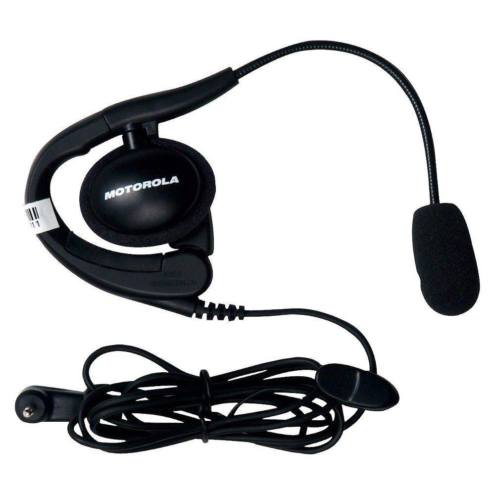 Motorola Mag One Earset PMLN4444A - with Boom Microphone, PTT/VOX Switch, Compatible with BPR/CP/CT Radios