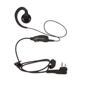 Motorola Swivel Earpiece HKLN4424 - with In-Line PTT, for CP/CT/DTR Series