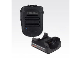 Motorola Wireless Remote Speaker Mic RLN6554 - for High-Tier Radios, Includes Charger