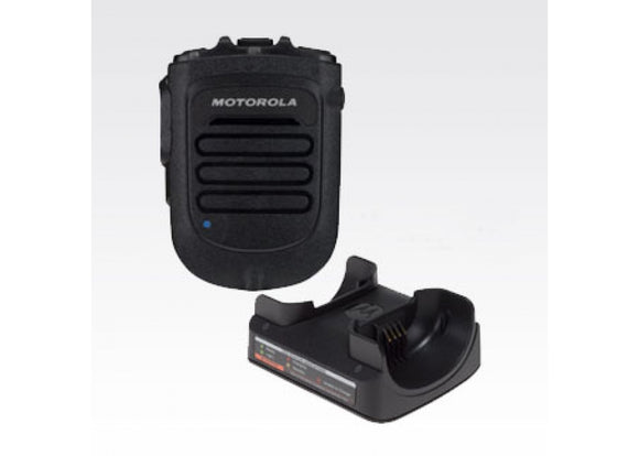 Motorola Wireless Remote Speaker Mic RLN6554 - for High-Tier Radios, Includes Charger